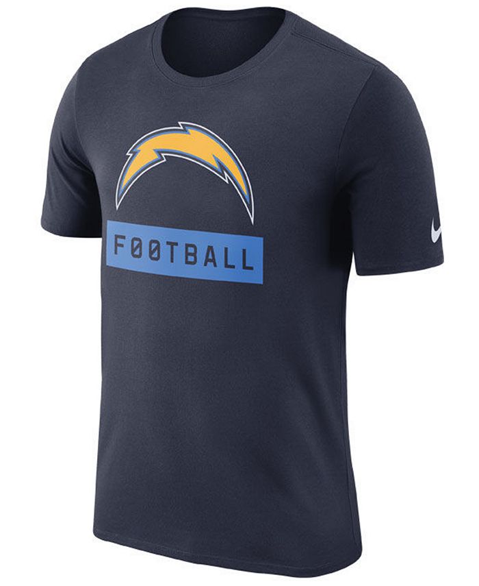 Nike Men's Los Angeles Chargers Legend Football Equipment T-Shirt - Macy's