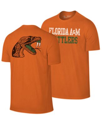 Retro Brand Men's Florida A&M Rattlers Team Stacked Dual Blend T-Shirt ...