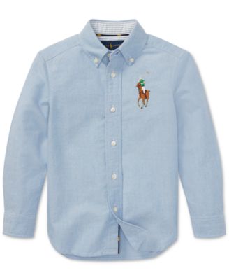 polo pony cotton oxford shirt