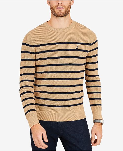 Nautica Men's Breton Striped Sweater & Reviews Sweaters Men Macy's