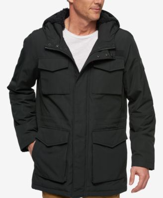 Four-Pocket Jacket with Fleece Lining 