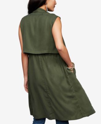 BB Dakota Maternity Draped Vest