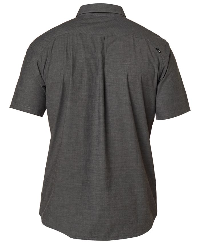 Fox Men's Fields Chambray Stretch Pocket Shirt - Macy's