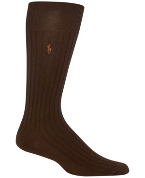 image of Polo Ralph Lauren Men-s Embroidered Trouser Socks