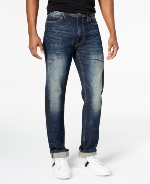 image of Sean John Men-s Relaxed Tapered Jeans, Created for Macy-s