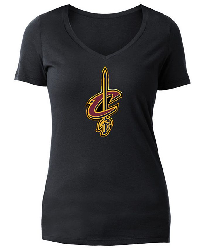 5th & Ocean Women's Cleveland Cavaliers Foil Outline Logo T-Shirt - Macy's