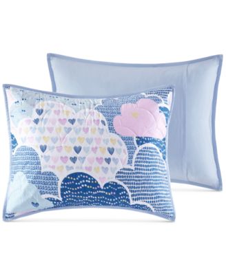 Intelligent Design Cloud Reversible Coverlet Set, Daybed