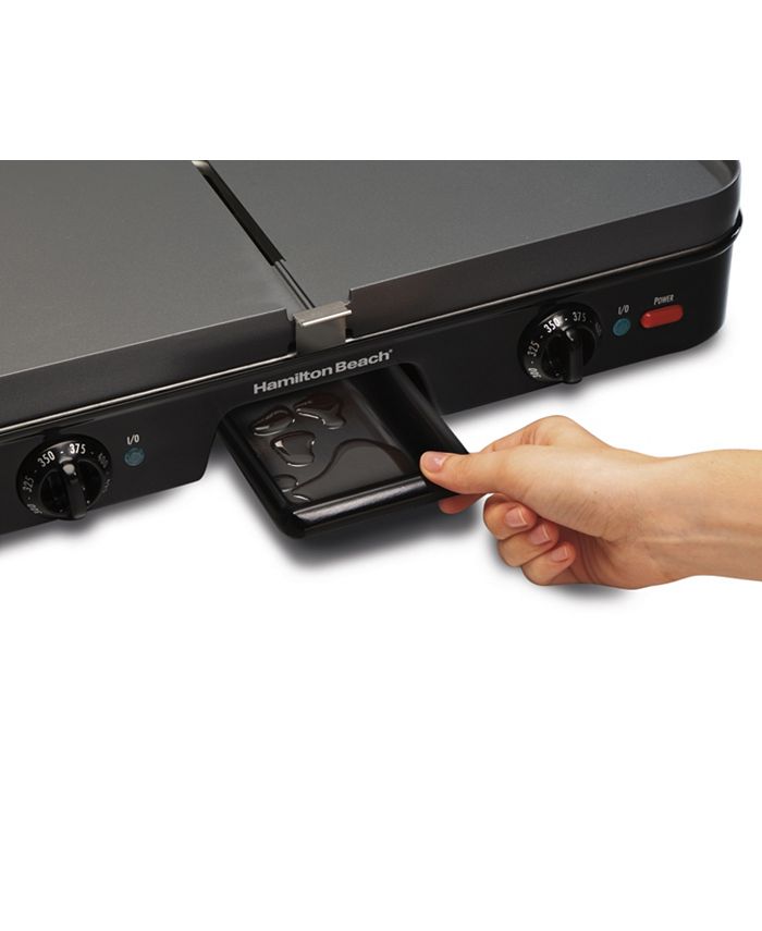 Hamilton Beach Dual Zone Grill and Griddle Macy's