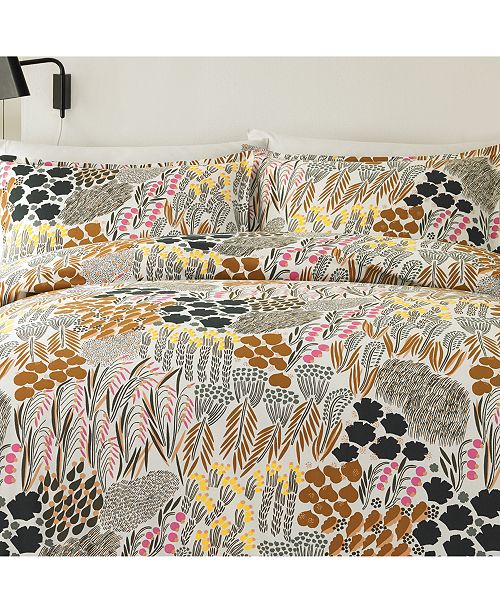 Marimekko Pieni Letto Cotton 3 Pc Full Queen Duvet Cover Set