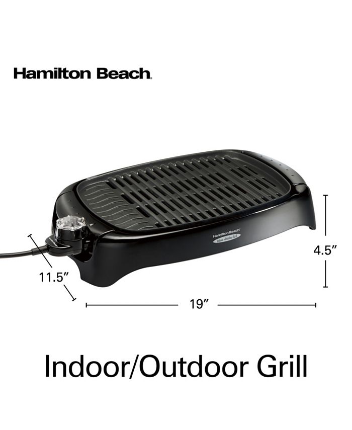 Hamilton beach indoor outdoor grill discount
