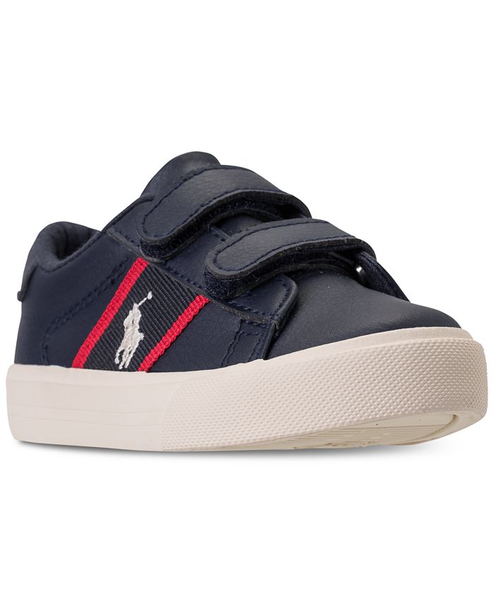 Polo Ralph Lauren Toddler Boys' Geoff EZ Casual Sneakers from Finish ...