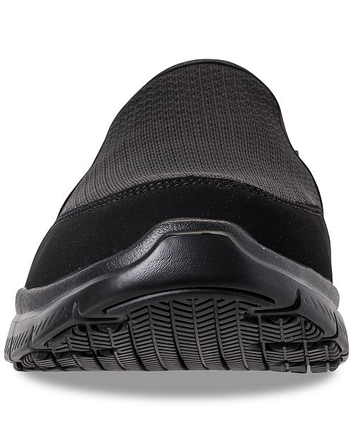 Skechers Men S Work Relaxed Fit Flex Advantage Mcallen Sr Slip