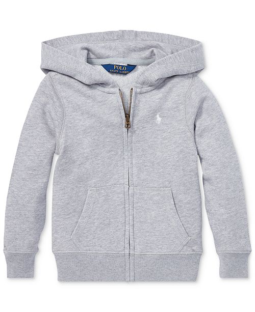 Polo Ralph Lauren Big Girls French Terry Hoodie & Reviews - Sweaters ...