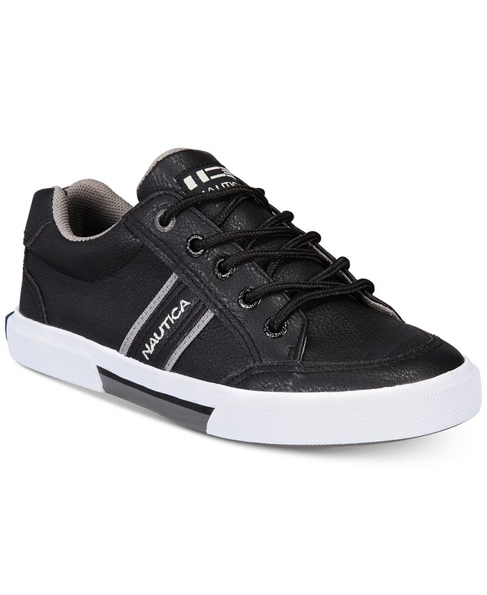Nautica Little & Big Boys Perforated Low-Top Lace-Up Sneakers & Reviews ...
