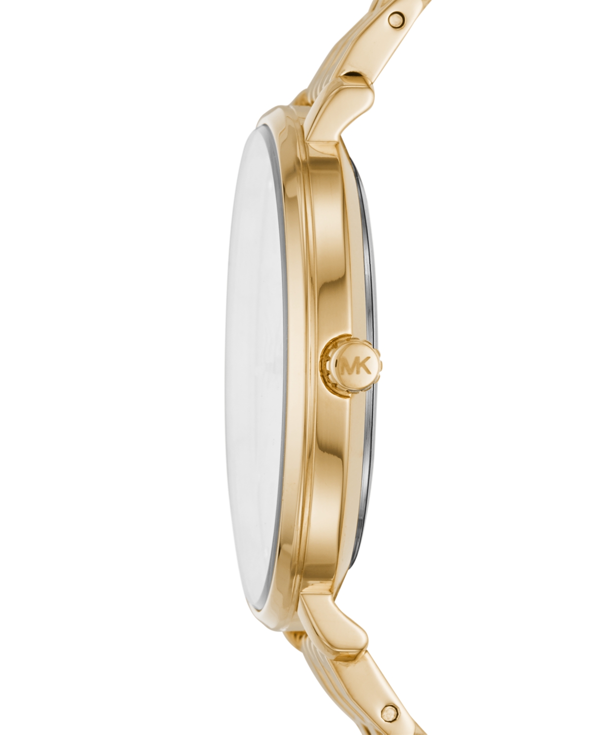 Shop Michael Kors Women's Pyper Gold-tone Stainless Steel Bracelet Watch 38mm