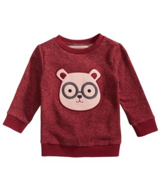 First Impressions - Baby Boys Bear-Print Sweatshirt