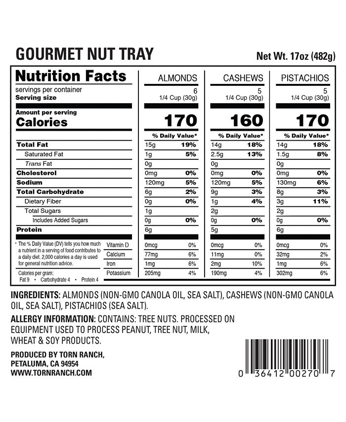 Torn Ranch Deluxe Nut Trio Gift Basket & Reviews Food & Gourmet Gifts