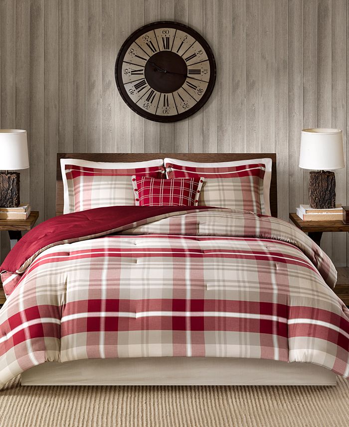 Woolrich Sheridan 5 Pc King Oversized, Oversized Comforter Sets For King Bed