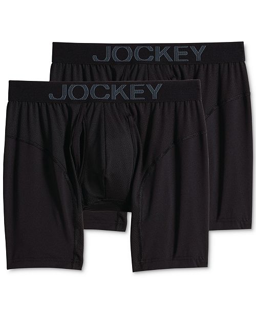 Jockey Men's 2-Pk. RapidCool™ Boxer Briefs & Reviews - Underwear ...