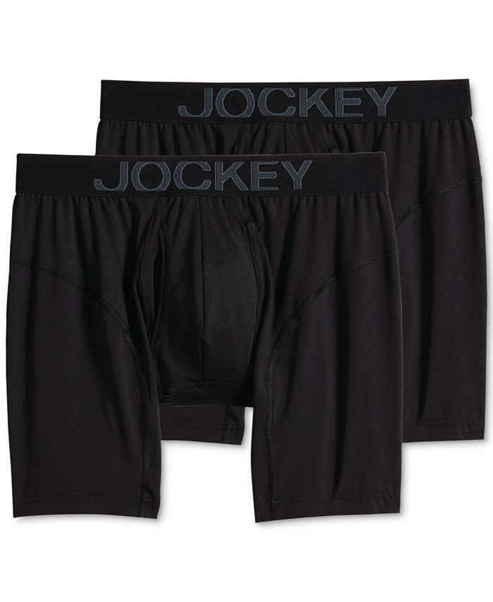 Jockey - Men's 2-Pk. RapidCool™ Boxer Briefs