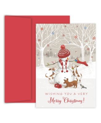 Masterpiece Studios - Snowman & Friends Boxed Cards