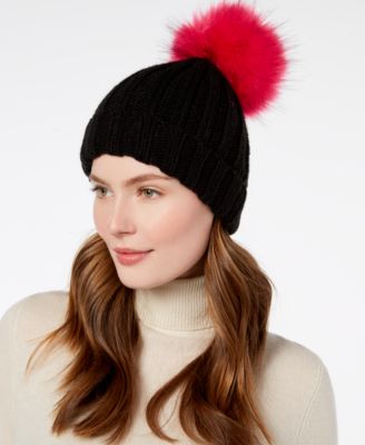 steve madden pom pom beanie