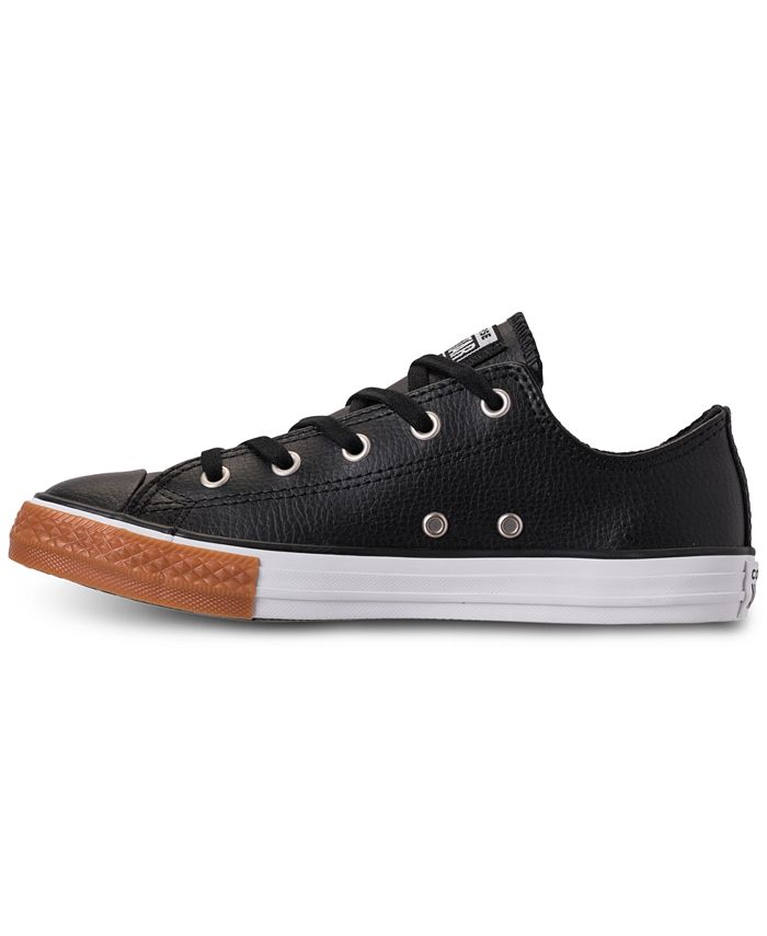 Converse Boys' Chuck Taylor Ox Gum Casual Sneakers from Finish Line ...