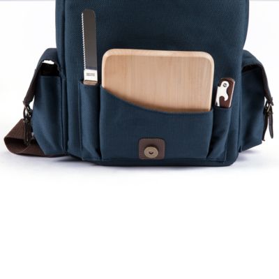 Legacy&reg; by Picnic Time Navy Moreno 3-Bottle Wine & Cheese Tote