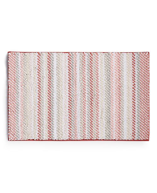 Martha Stewart Collection Fashion Stripe 21" x 34" Bath Rug, Created