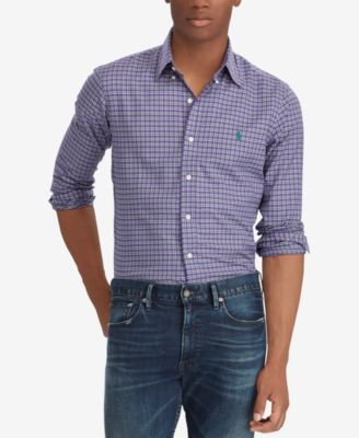 polo ralph lauren classic fit twill shirt