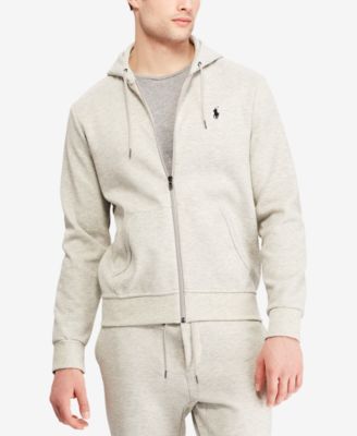 polo zip up grey