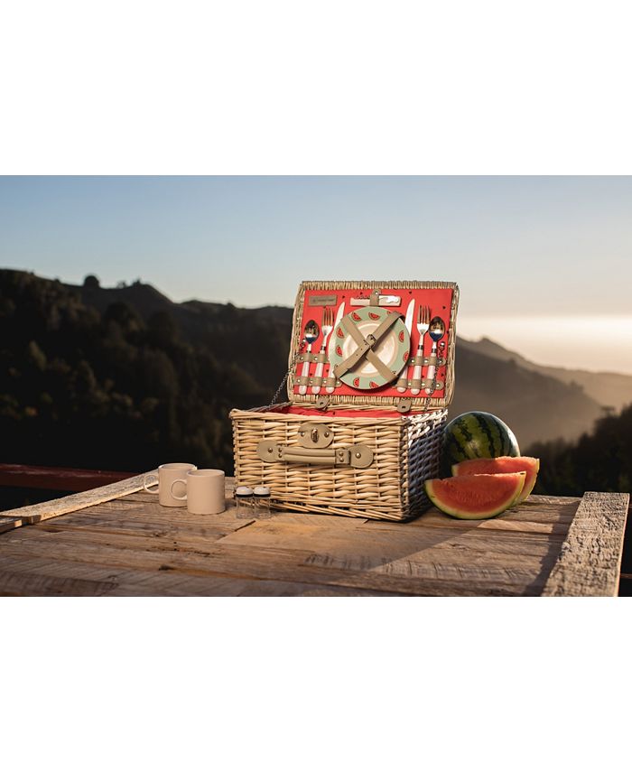 Picnic Time Watermelon Catalina Picnic Basket Macy's