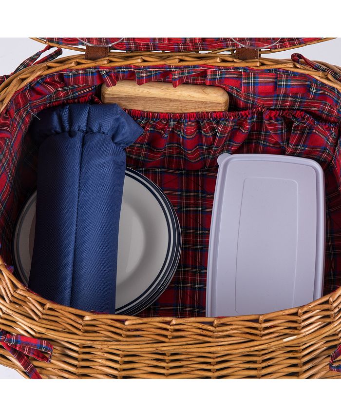 Picnic Time Red Highlander Picnic Basket Macy's