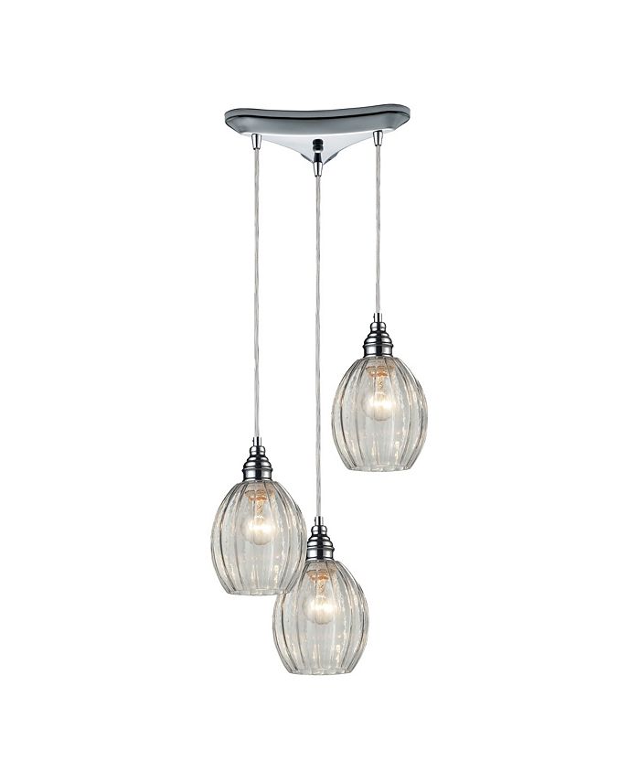 ELK Lighting Danica 3-Light Pendant - Macy's