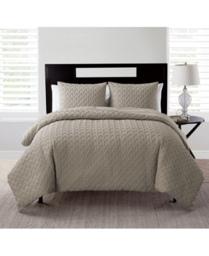 Vcny Home Nina Full/Queen Embossed Quilt Set