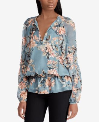macys ralph lauren blouses