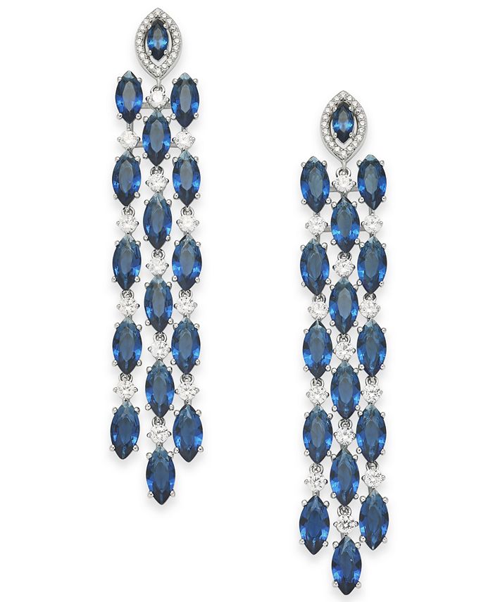 Eliot Danori Danori Crystal & Stone Chandelier Earrings, Created for ...