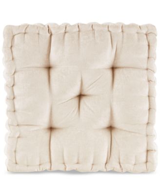 Intelligent Design Azza Chenille Decorative Floor Pillow, 20" x 20"