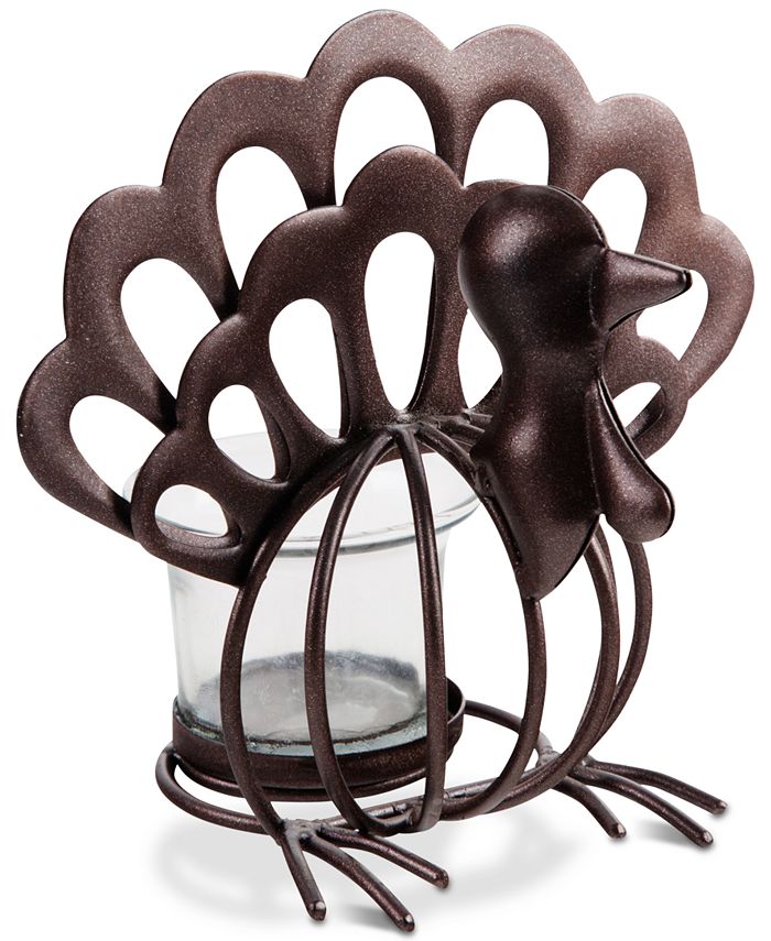 Home Essentials Metal Turkey Tea Light Holder Macy's
