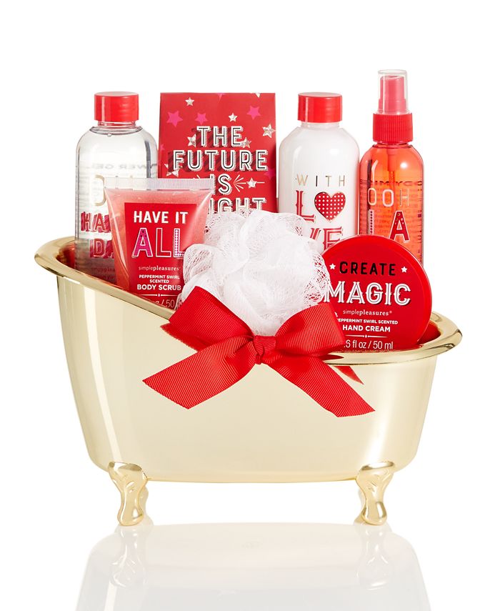 Simple Pleasures Bath Tub Gift Set Macy's