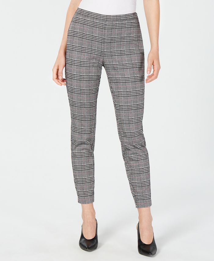 Maison Jules Menswear Plaid Ankle Pants, Created for Macy's & Reviews ...