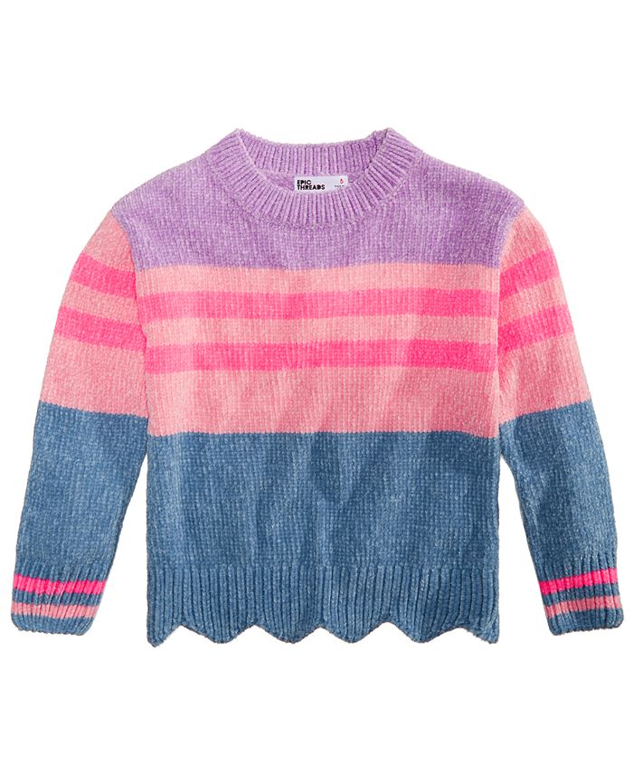 Epic Threads Little Girls Sweater, Created for Macy's - Macy's