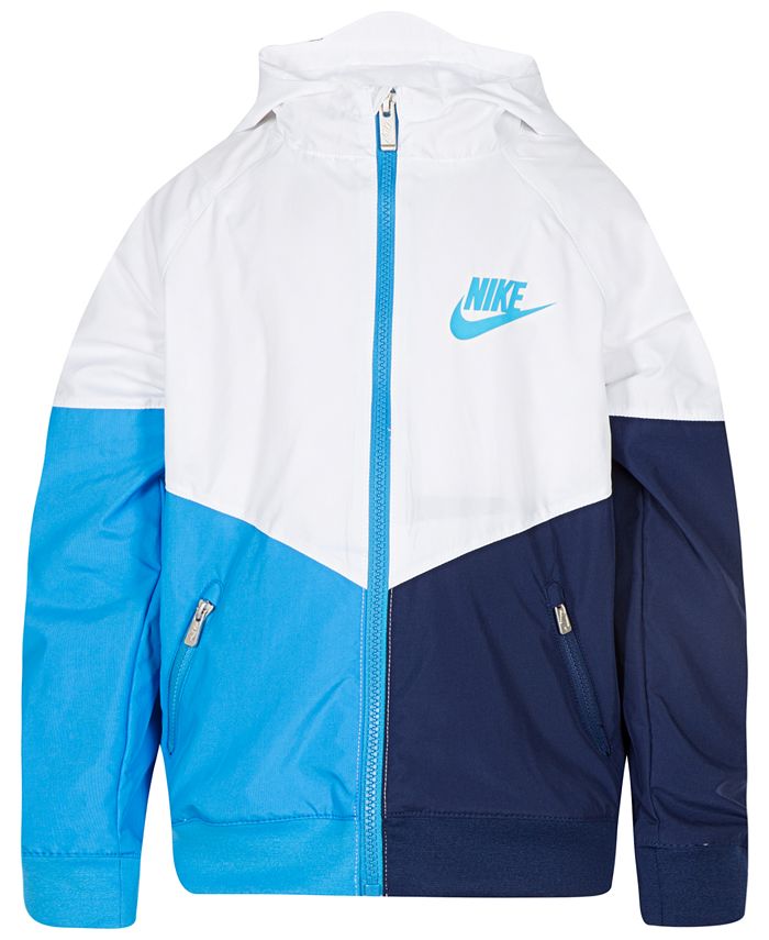 Nike Toddler Boys Colorblocked Hooded Sportswear Windrunner Jacket Macy's