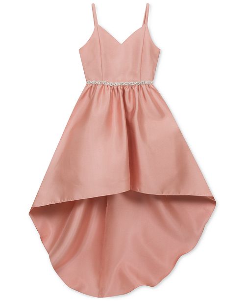 Rare Editions Big Girls Embellished Satin Dress & Reviews Dresses Kids Macy's