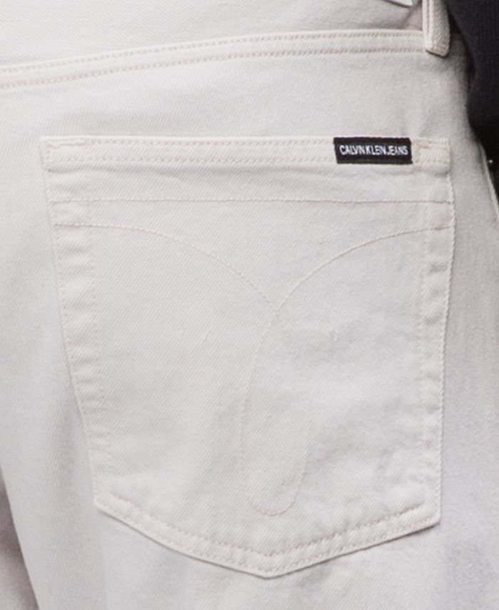Calvin Klein Jeans Men's Slim-Fit Wellington Grey Jeans, CKJ 026 - Macy's