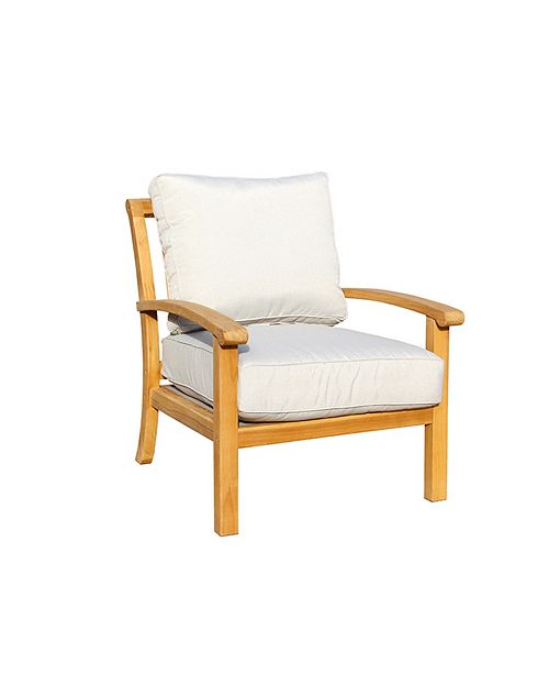 Courtyard Casual Teak Heritage Outdoor Teak Lounge Chair Reviews