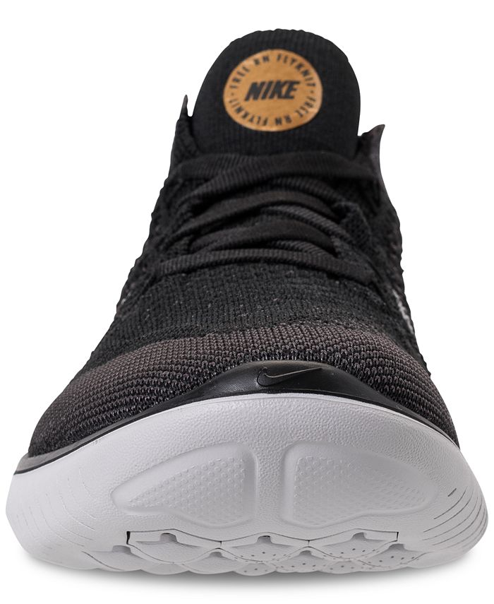 Nike Free Run Flyknit 2017 Scarpa Da Fitness Uomini Nero, Bianco