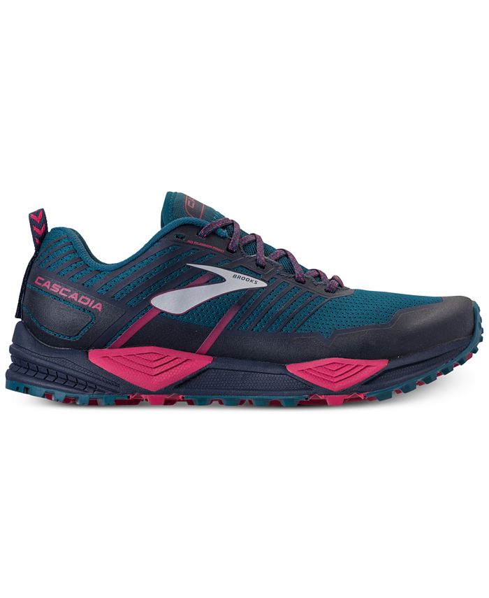 Brooks Women's Cascadia 13 Trail Running Sneakers from Finish Line - Macy's