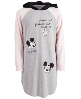 Disney - Big Girls Hooded Mickey Mouse Dress