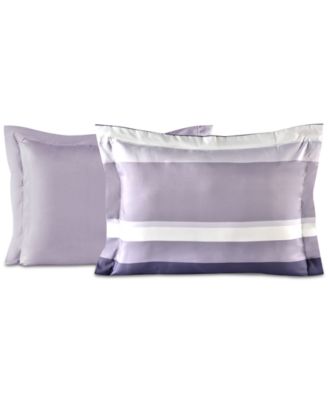 Austin Stripe/Solid Reversible 8 Pc. Comforter Set